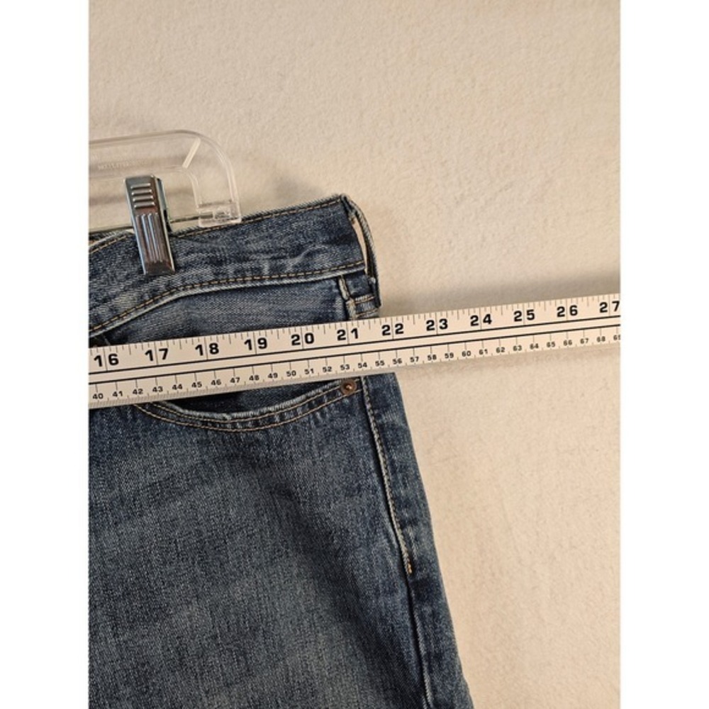 Levi's 514 Straight Fit Jeans - Mens Size 42x30 Blue Denim Classic Style #1614 - Picture 2 of 9